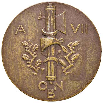 Regno dItalia - Medaglia ONB 1929 ... 