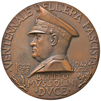 Benito Mussolini - Medaglia ... 