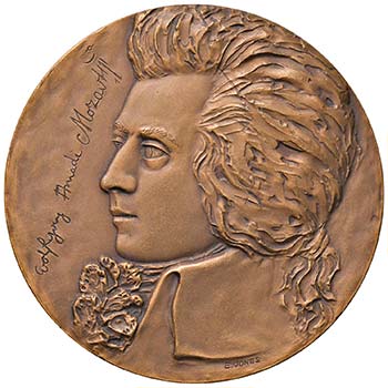 Mozart - Medaglia commemorativa ... 