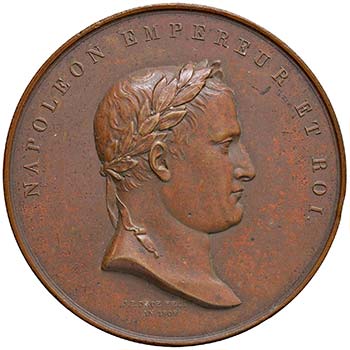 Francia - Medaglia Napoleone 1809 ... 