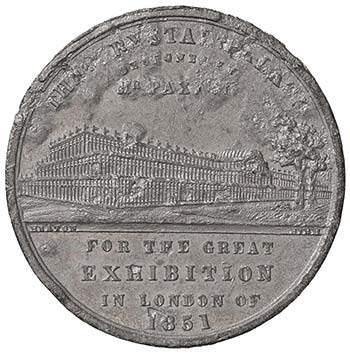 Gran Bretagna - Medaglia 1851 Expo ... 