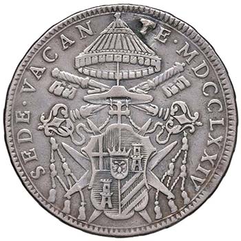 Roma - Sede Vacante 1774 - ½ ... 