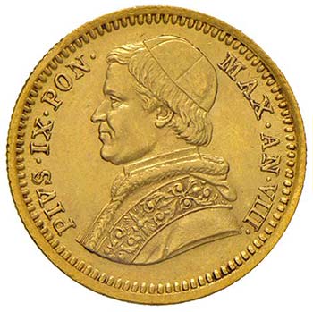 Roma - Pio IX (1846-1870) - 2,5 ... 
