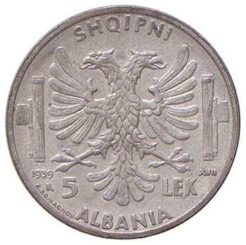 Albania - Vittorio Emanuele III ... 