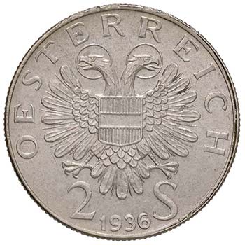 Austria - 2 Scellini 1936 - Her. ... 