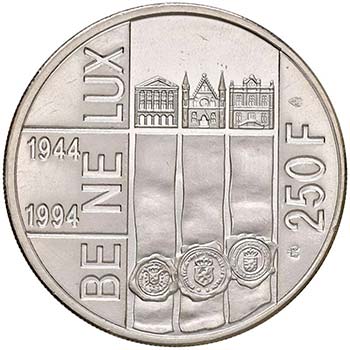 Benelux - Albert II - 250 Francs ... 