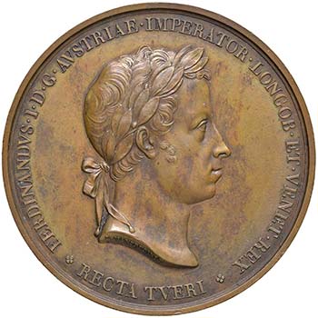 Ferdinando I - Medaglia 1838 