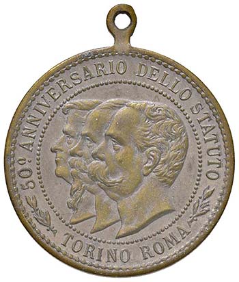 Umberto I - Medaglia 1898 per ... 