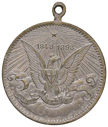 Umberto I - Medaglia 1898 per ... 