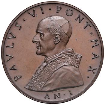 Paolo VI (1963-1978) - Medaglia ... 