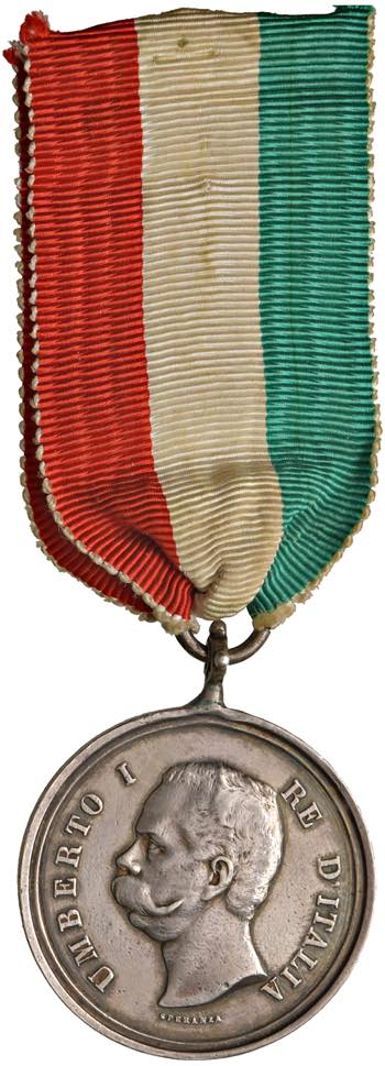 Umberto I  (1878-1900) - Medaglia ... 