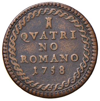 Roma – Clemente XIII (1758-1769) ... 