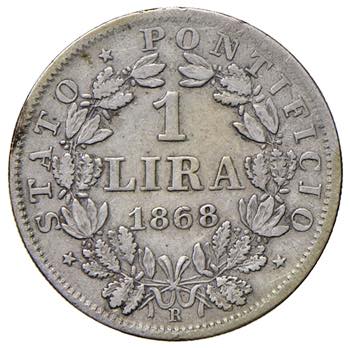 Roma – Pio IX (1846-1870) - Lira ... 