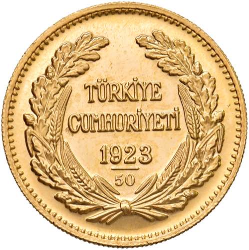 Turchia  - 500 Kurush 1973 - KM ... 