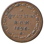 Roma – Leone XII (1823-1829) - Quattrino ... 