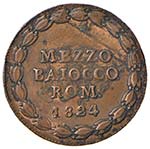 Bologna – Leone XII (1823-1829) - Mezzo ... 