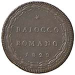 Roma – Pio VIII (1829-1830) - Baiocco ... 