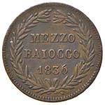 Bologna – Gregorio XVI (1831-1846) - Mezzo ... 