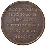 Giuseppe Parini - Medaglia 1825  - 49,50 ... 