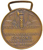 Regno dItalia - Medaglia commemorativa 1922 ... 