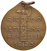 Giacomo Acerbo - Medaglia commemorativa 1923 ... 