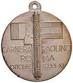 Primo Carnera - Medaglia commemorativa 1933 ... 