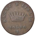 Bologna - Napoleone I (1805-1814)- Soldo ... 