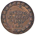 Bologna - Leone XII (1823-1829) - Mezzo ... 