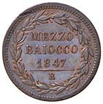 Roma - Pio IX (1846-1870) - Mezzo Baiocco ... 