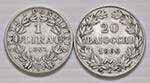 Lotto multiplo - 2 monete in argento di Pio ... 