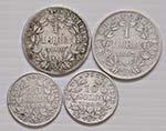 Lotto multiplo - 4 monete in argento di Pio ... 