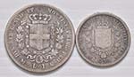 Lotto multiplo - 2 monete in argento di ... 