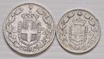 Lotto multiplo - 2 monete in argento di ... 