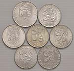 Lotto multiplo - 7 monete in argento ... 
