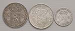 Lotto multiplo - 3 monete in argento Olanda ... 