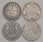 Lotto multiplo - 4 monete in argento da 5 ... 