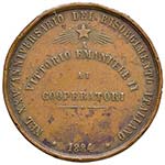 Risorgimento - Medaglia 1884 25° ... 