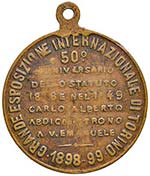 Esposizione di Torino - Medaglia 1898/1899 