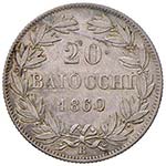 Roma – Pio IX (1846-1870) - 20 Baiocchi ... 