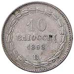 Bologna – Pio IX (1846-1870) - 10 Baiocchi ... 