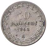 Roma – Pio IX (1846-1870) - 10 Baiocchi ... 