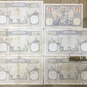 Estero - Lotto di banconote