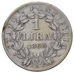 Roma – Pio IX (1846-1870) - Lira 1868 An. ... 