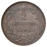 Umberto I  (1878-1900) - 2 Centesimi 1896 - ... 