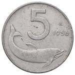 Repubblica Italiana  (1946-2001) - 5 Lire ... 