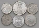 Estero  - Lotto composto da 6 monete in ... 