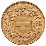 Svizzera  - 20 Franchi 1927 B -  C