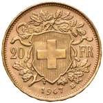 Svizzera  - 20 Franchi 1947 B -  C