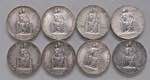 Vaticano  - Lotto composto da 8 monete -  