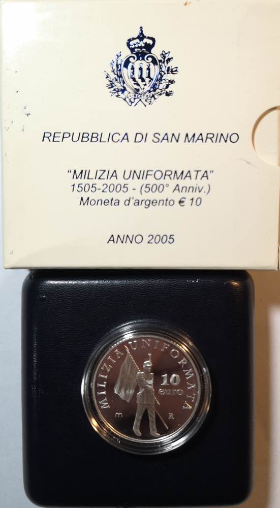 10 EURO D'ARGENTO